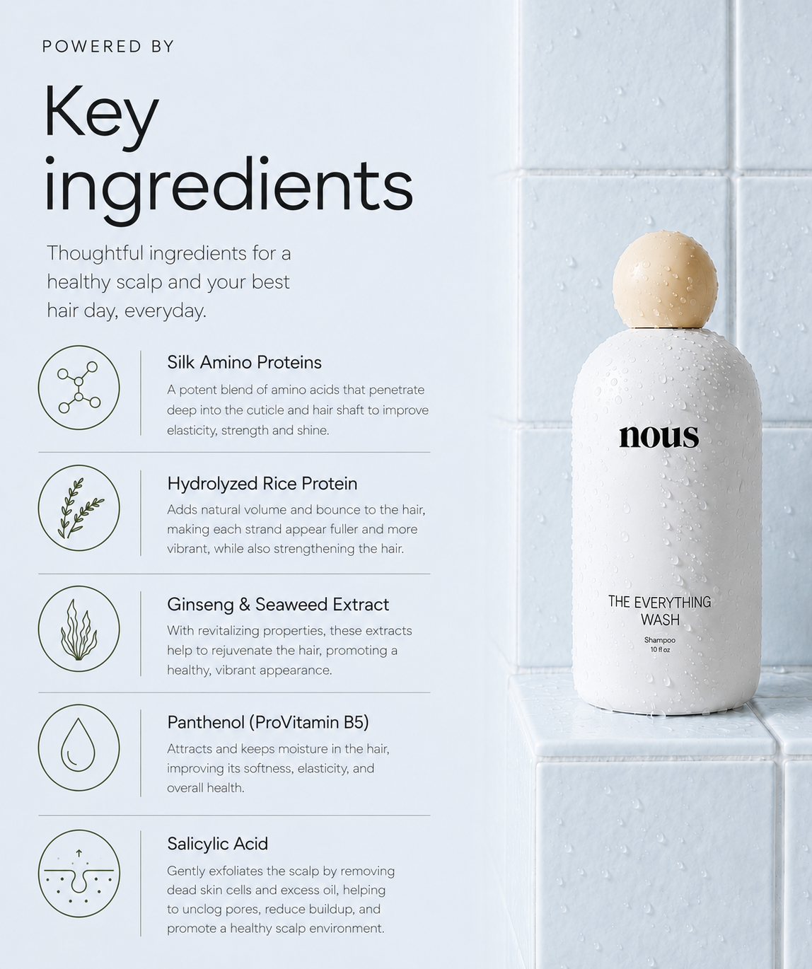 The Everything Wash key ingredients