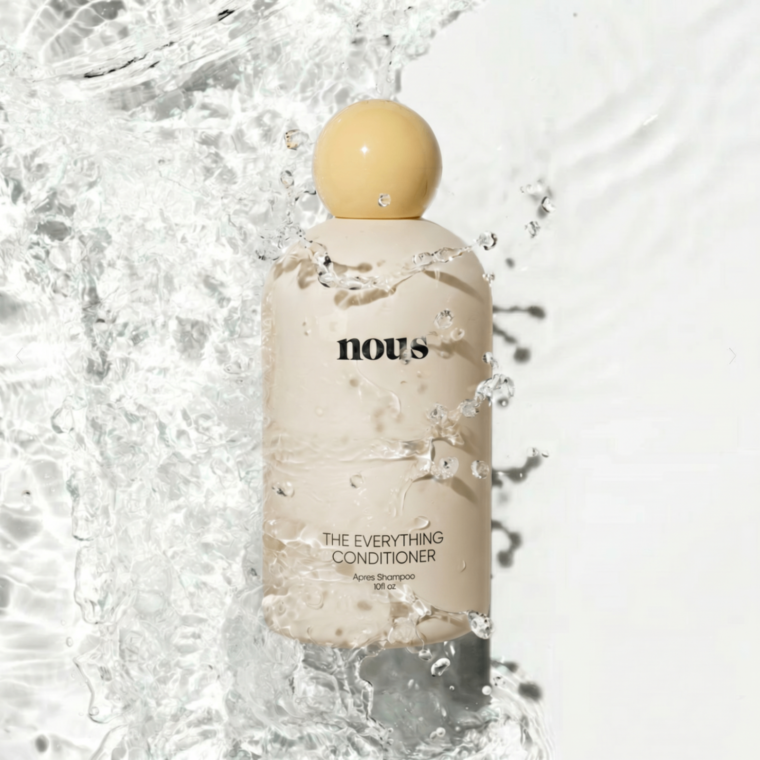 The Everything Conditioner in water splash photography